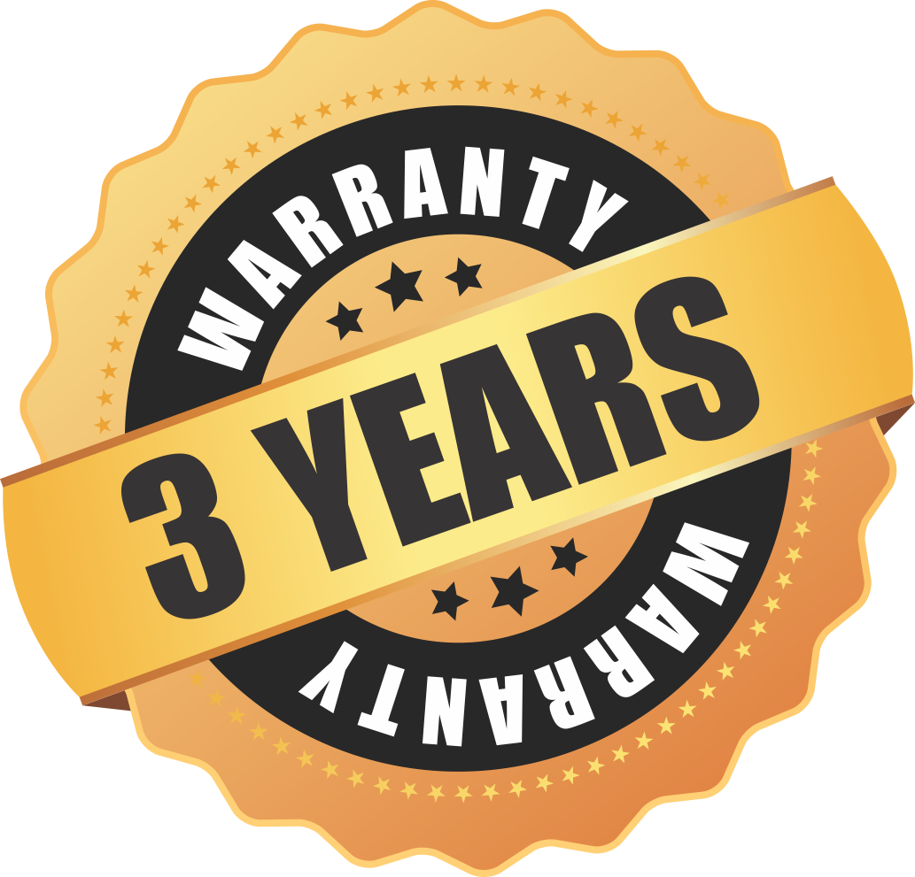3 Year Replacement Warranty for QUANTYVO™